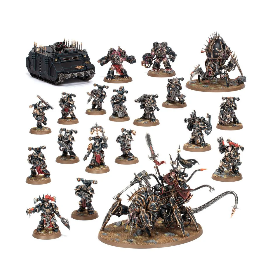 Warhammer 40k: Chaos Space Marines Battleforce: Hellforged Warband - Image 2