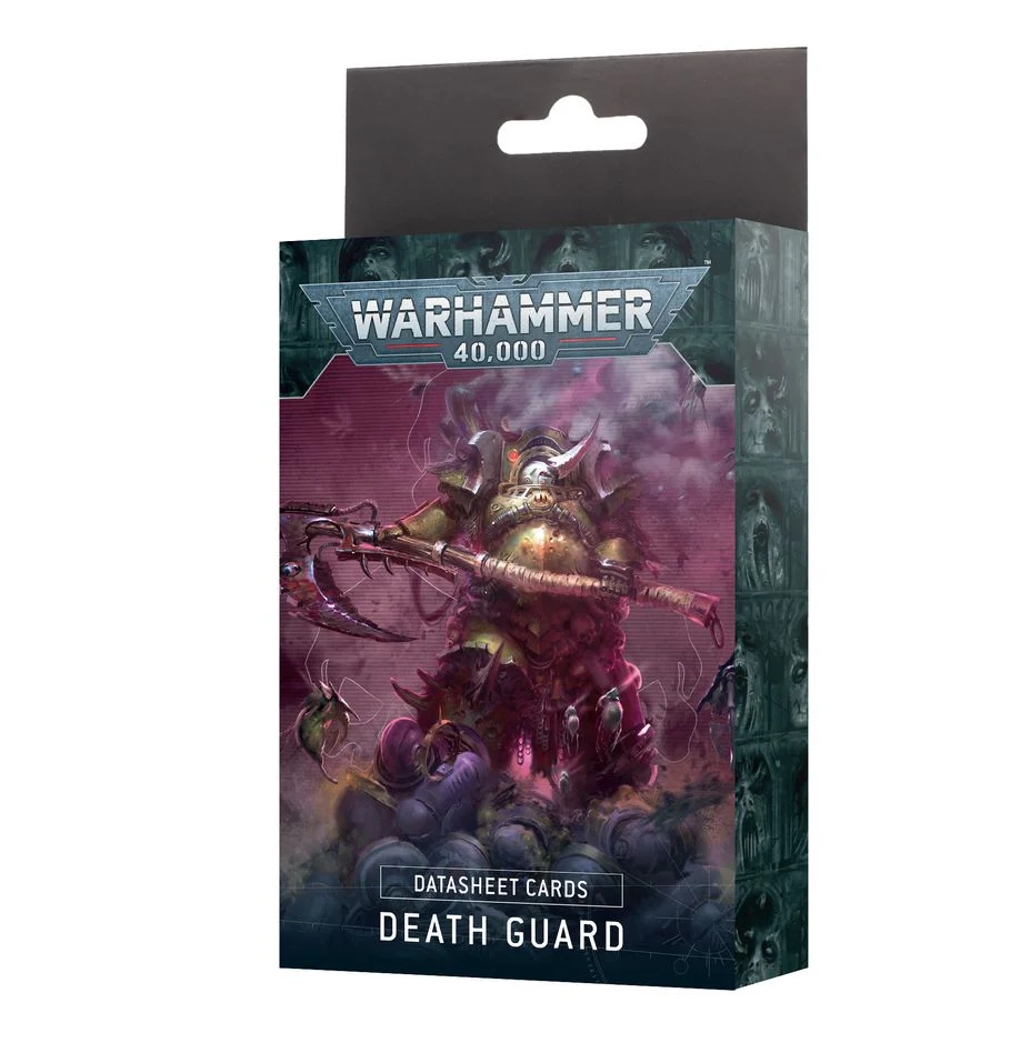 Warhammer 40k: Death Guard Datasheet Cards