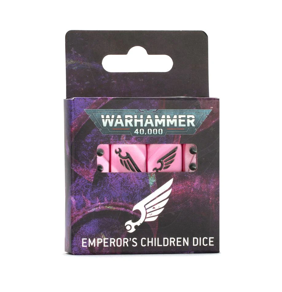 Warhammer 40k: Emporers Children Dice Set