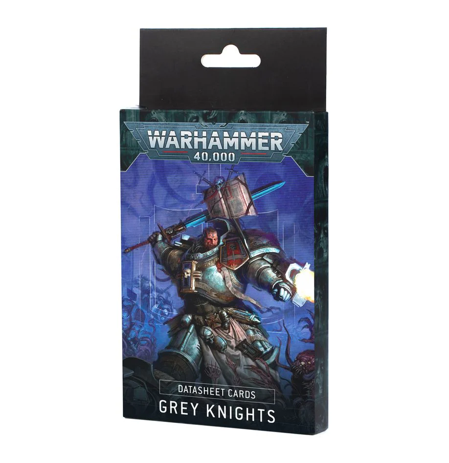 Warhammer 40k: Grey Knights Data cards