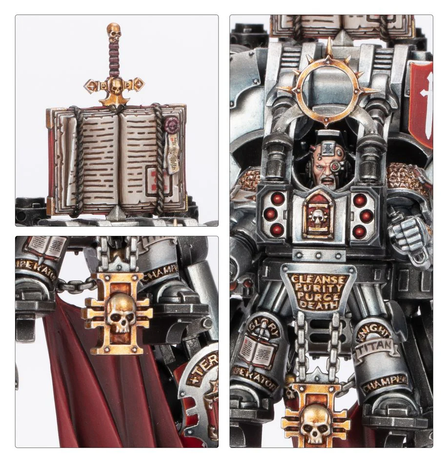 Warhammer 40k: Grey Knights Grand Master in Nemesis Dreadknight - Image 3