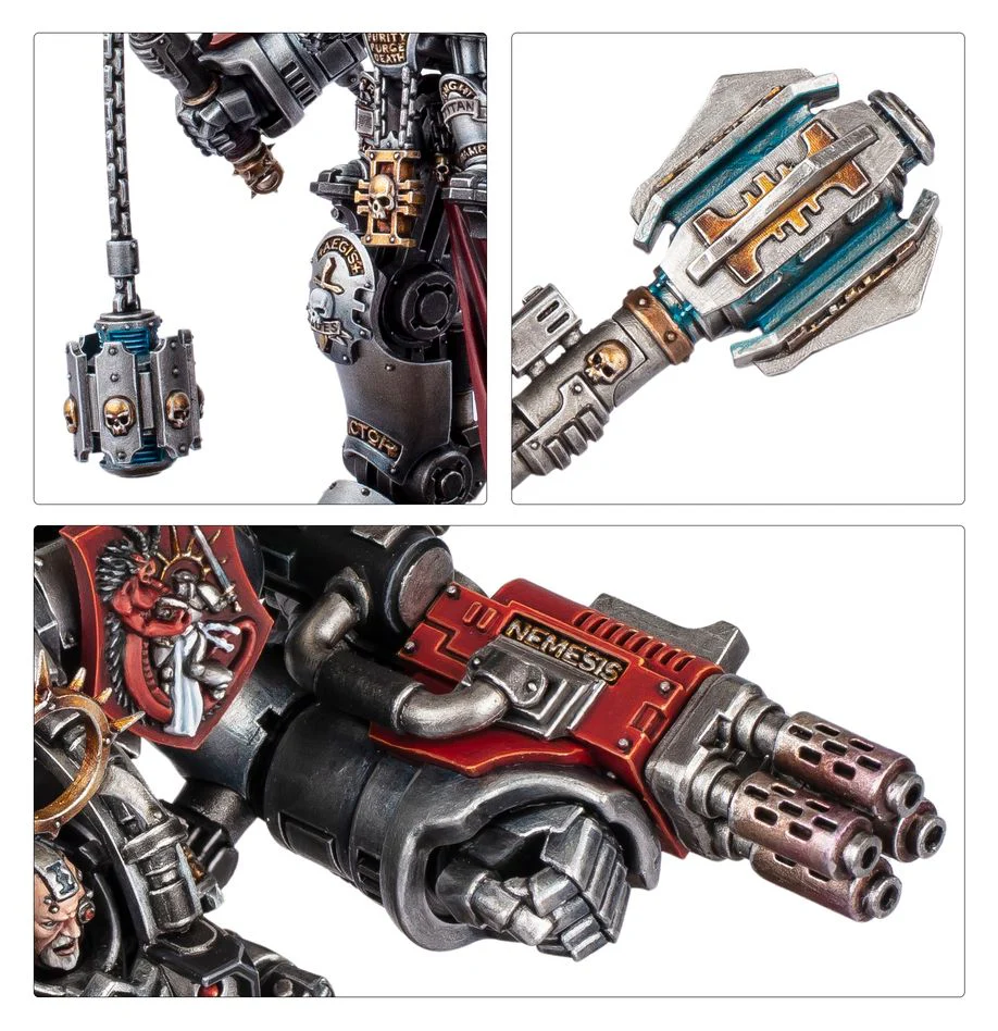 Warhammer 40k: Grey Knights Grand Master in Nemesis Dreadknight - Image 4