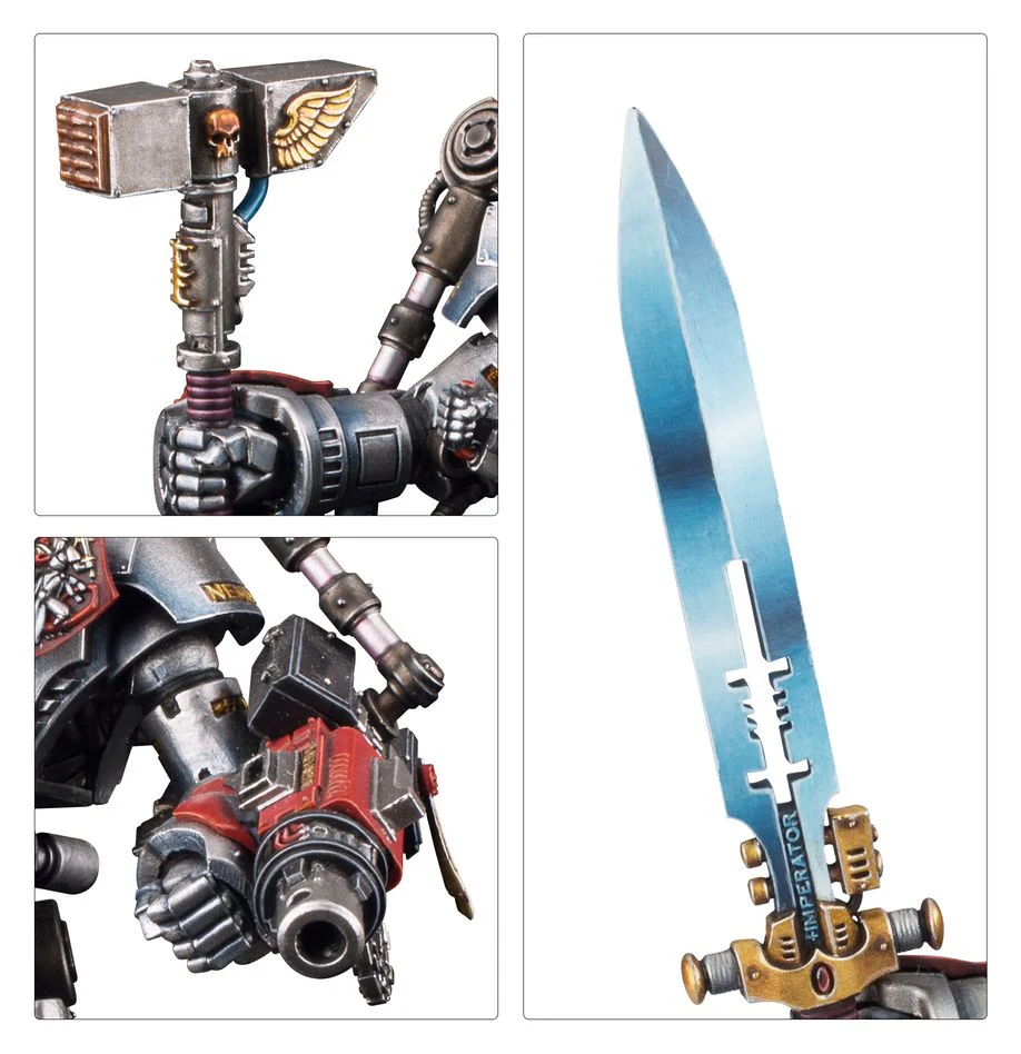 Warhammer 40k: Grey Knights Grand Master in Nemesis Dreadknight - Image 5