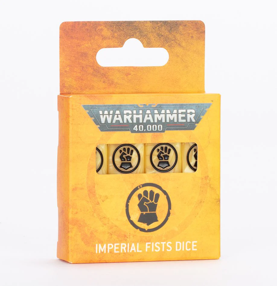 Warhammer 40k: Imperial Fists Dice