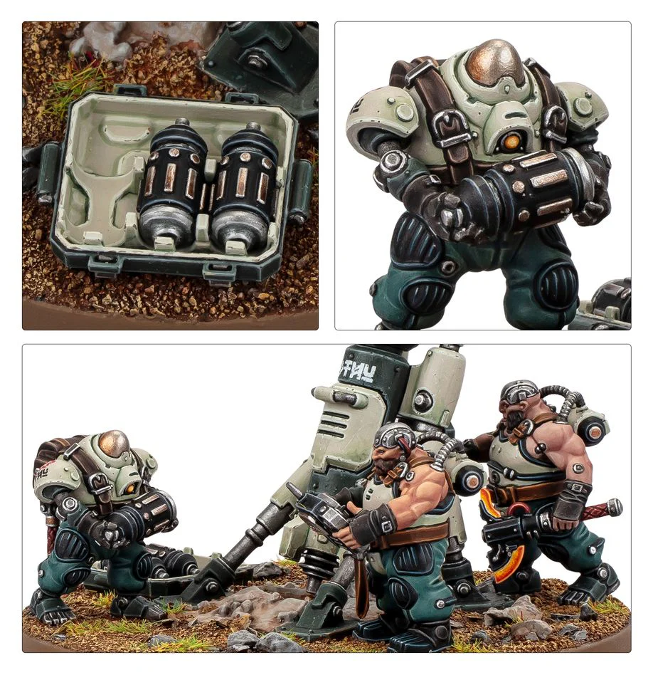 Warhammer 40k: Leagues of Votann Cthonian Earthshakers - Image 3