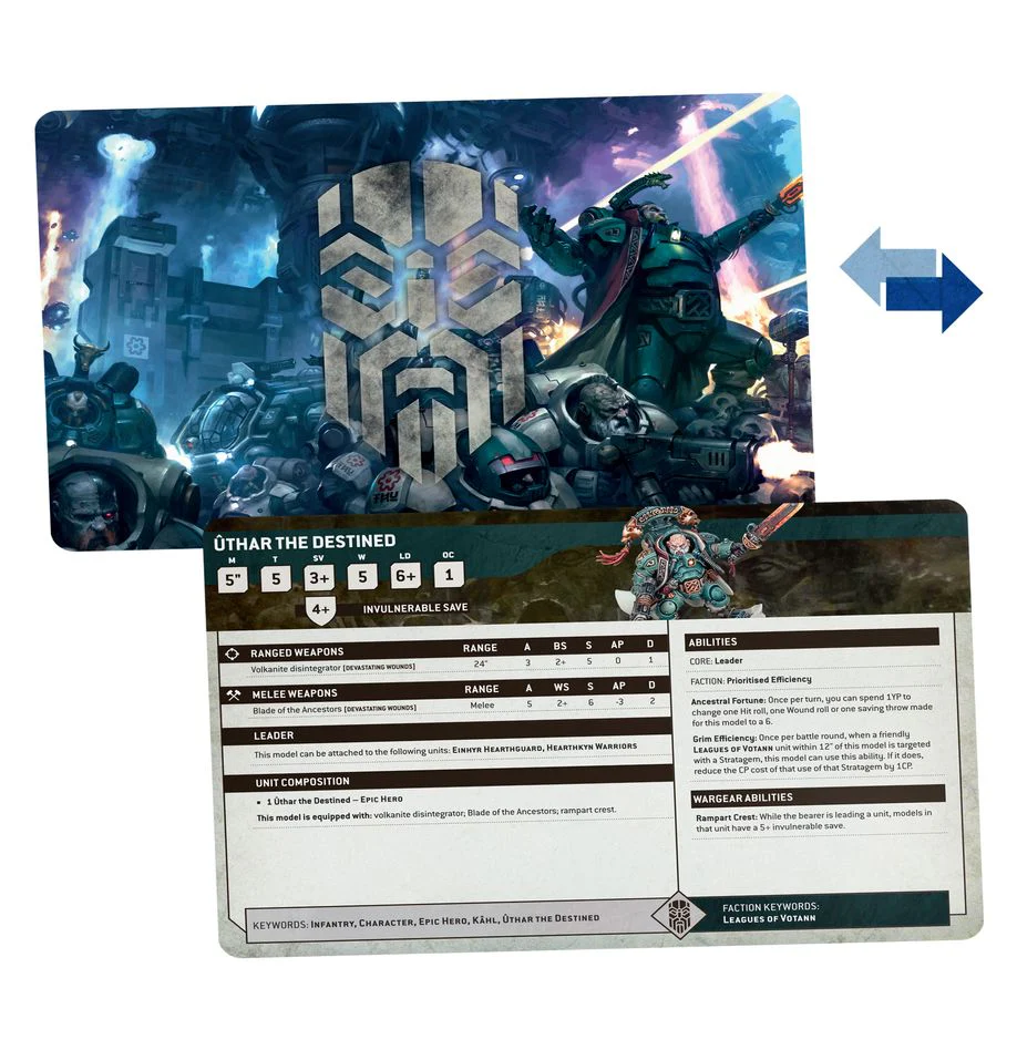 Warhammer 40k: Leagues of Votann Data Cards - Image 2
