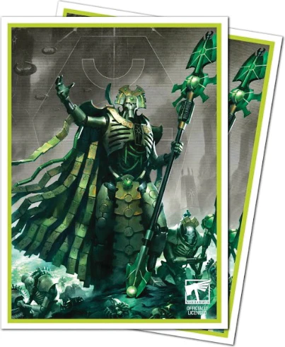 Warhammer 40K: Necron Codex Aligned 105ct Apex Deck Protector Sleeves - Image 2