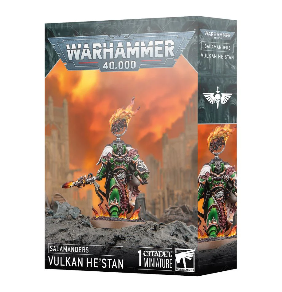 Warhammer 40k: Salamanders Vulkan He'Stan