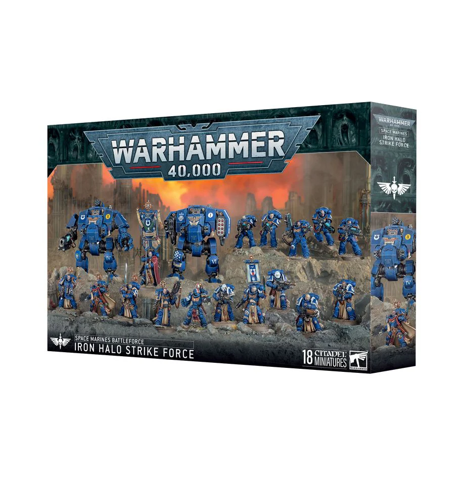Warhammer 40k: Space Marines Battleforce: Iron Halo Strike Force