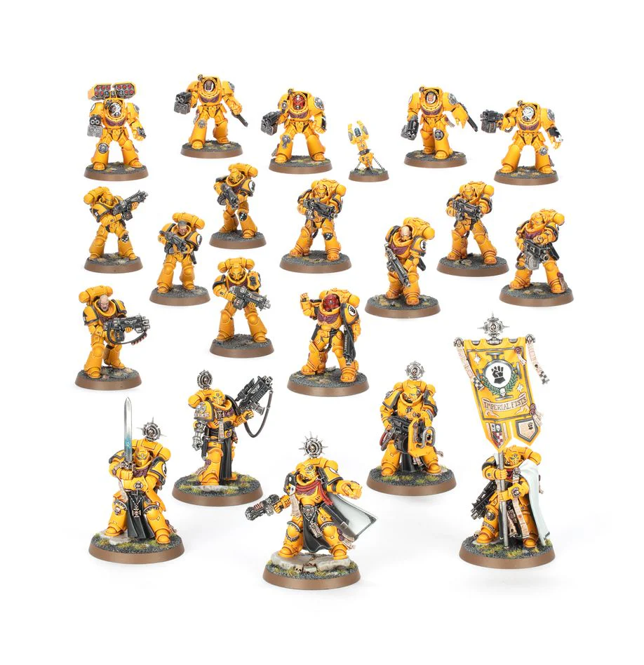 Warhammer 40k: Space Marines Imperial Fists Combat Patrol - Image 2