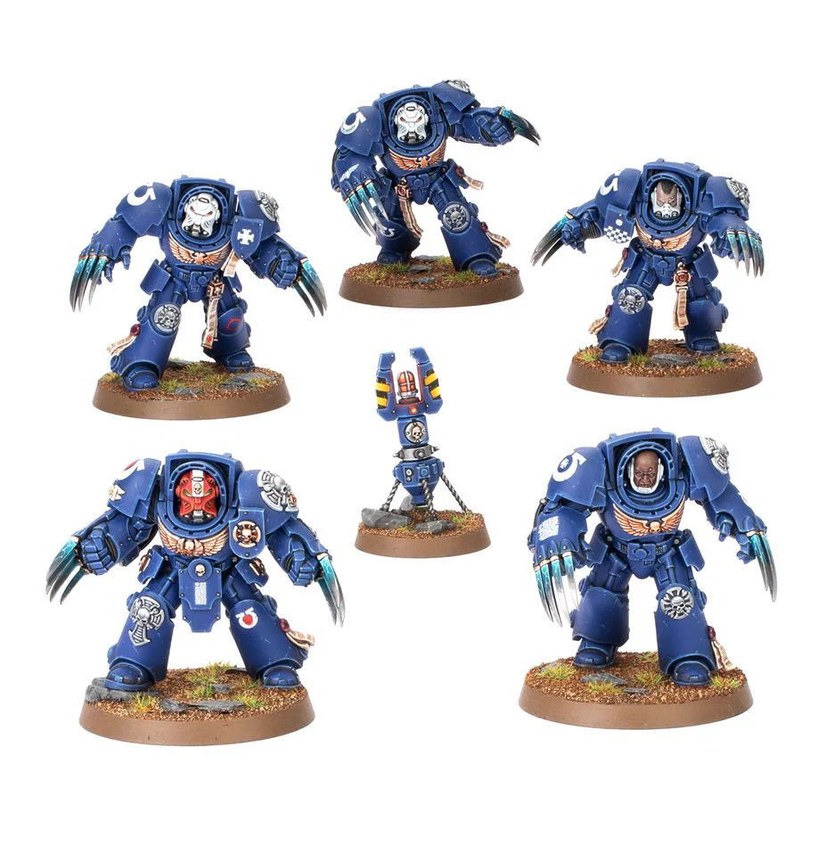 Warhammer 40k: Space Marines Terminator Assault Squad - Image 3