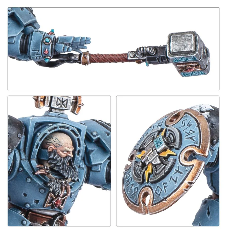 Warhammer 40k: Space Wolves Arjac Rockfist - Image 3