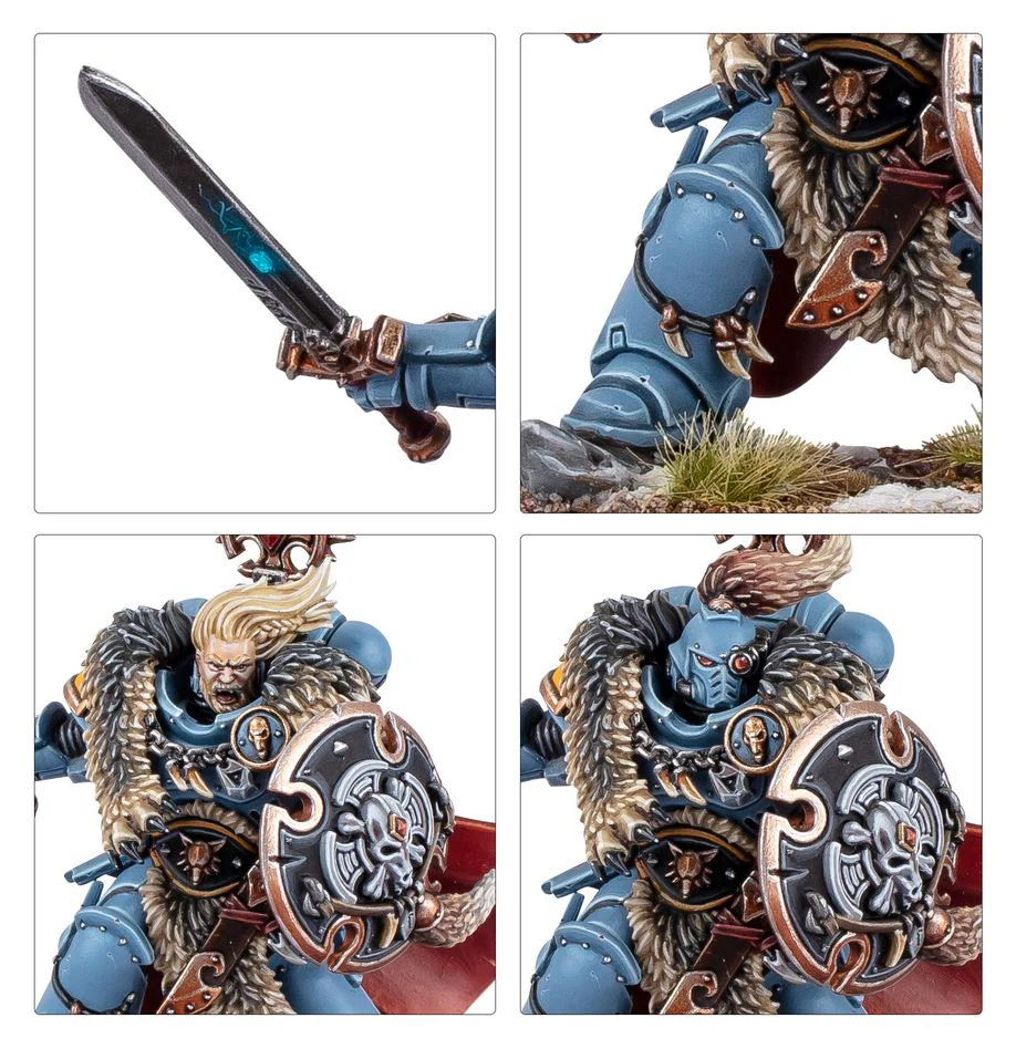 Warhammer 40k: Space Wolves Wolf Guard Battle Leader - Image 5