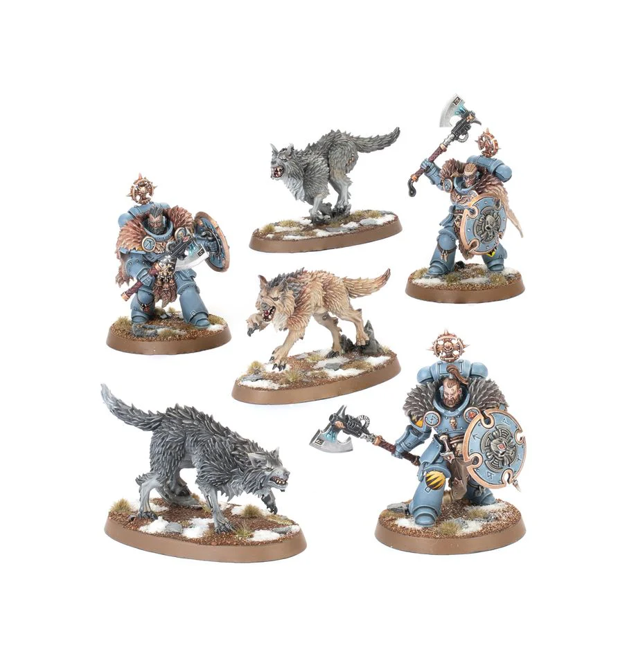 Warhammer 40k: Space Wolves Wolf Guard Headtakers - Image 2