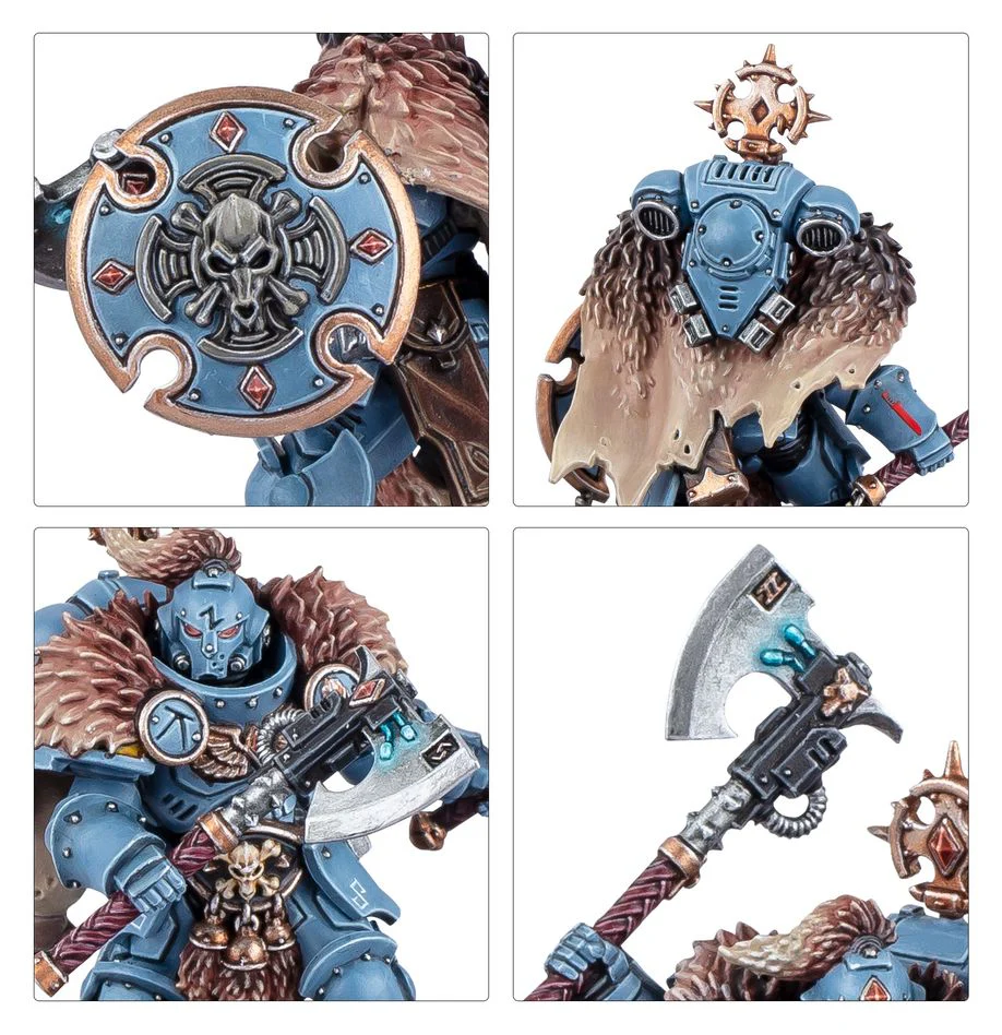 Warhammer 40k: Space Wolves Wolf Guard Headtakers - Image 3