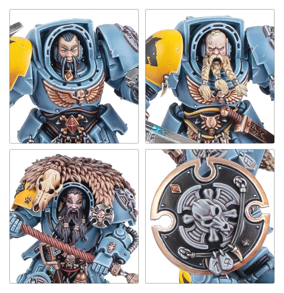 Warhammer 40k: Space Wolves Wolf Guard Terminators - Image 3