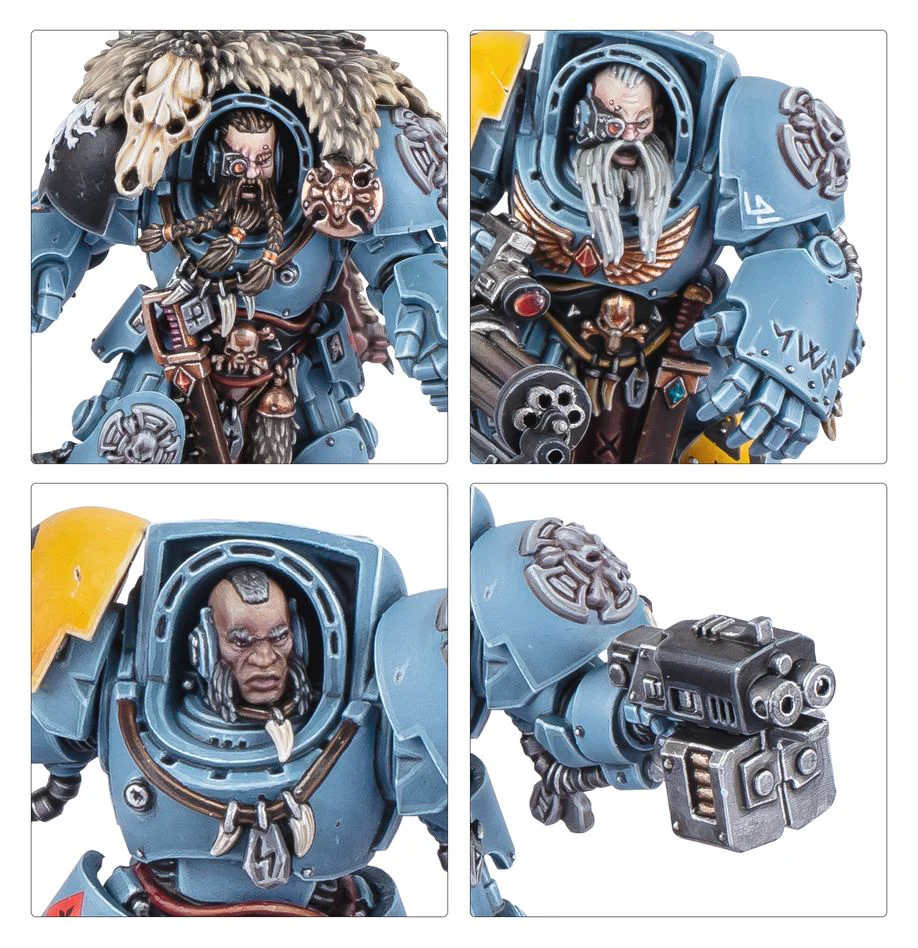 Warhammer 40k: Space Wolves Wolf Guard Terminators - Image 4