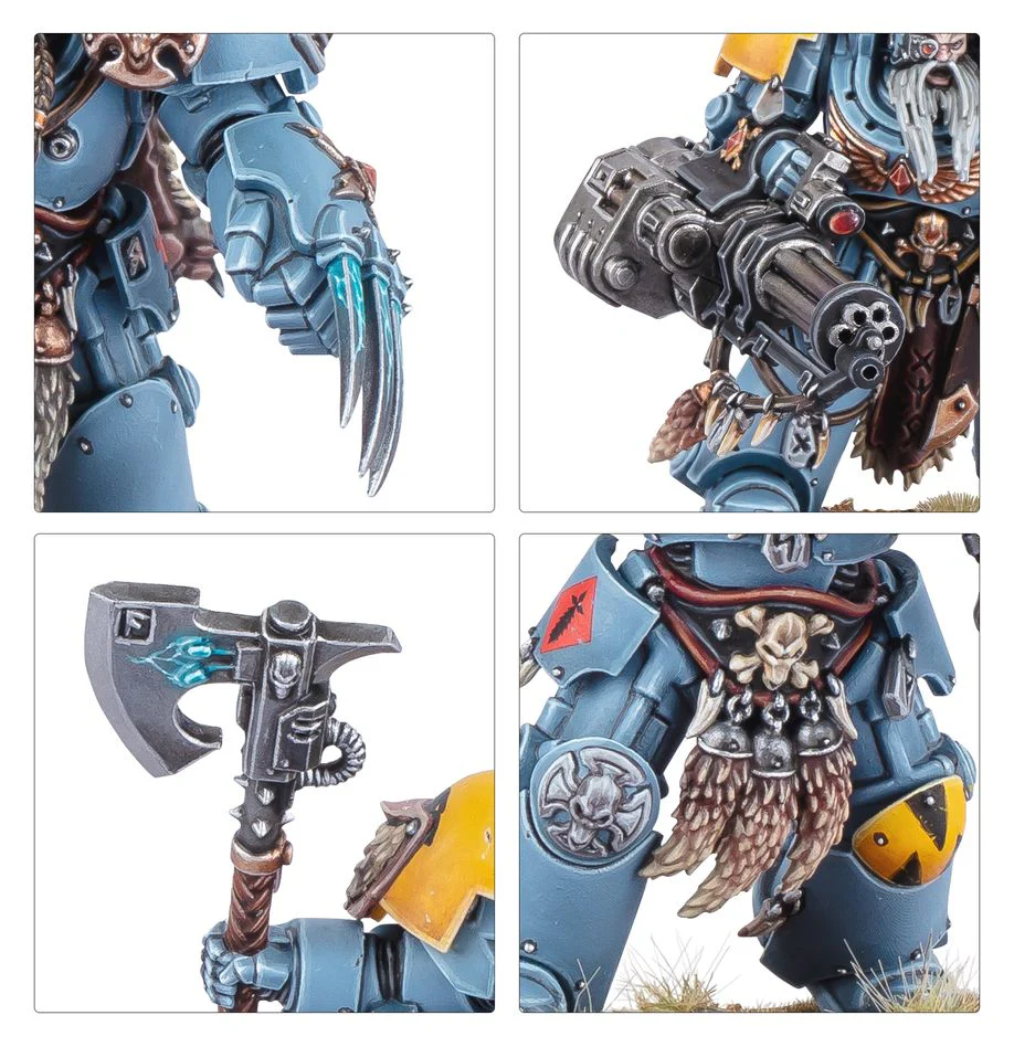 Warhammer 40k: Space Wolves Wolf Guard Terminators - Image 6