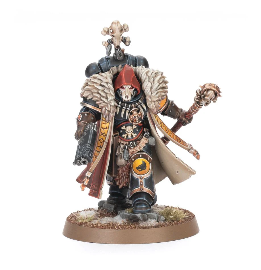 Warhammer 40k: Space Wolves Wolf Priest - Image 2