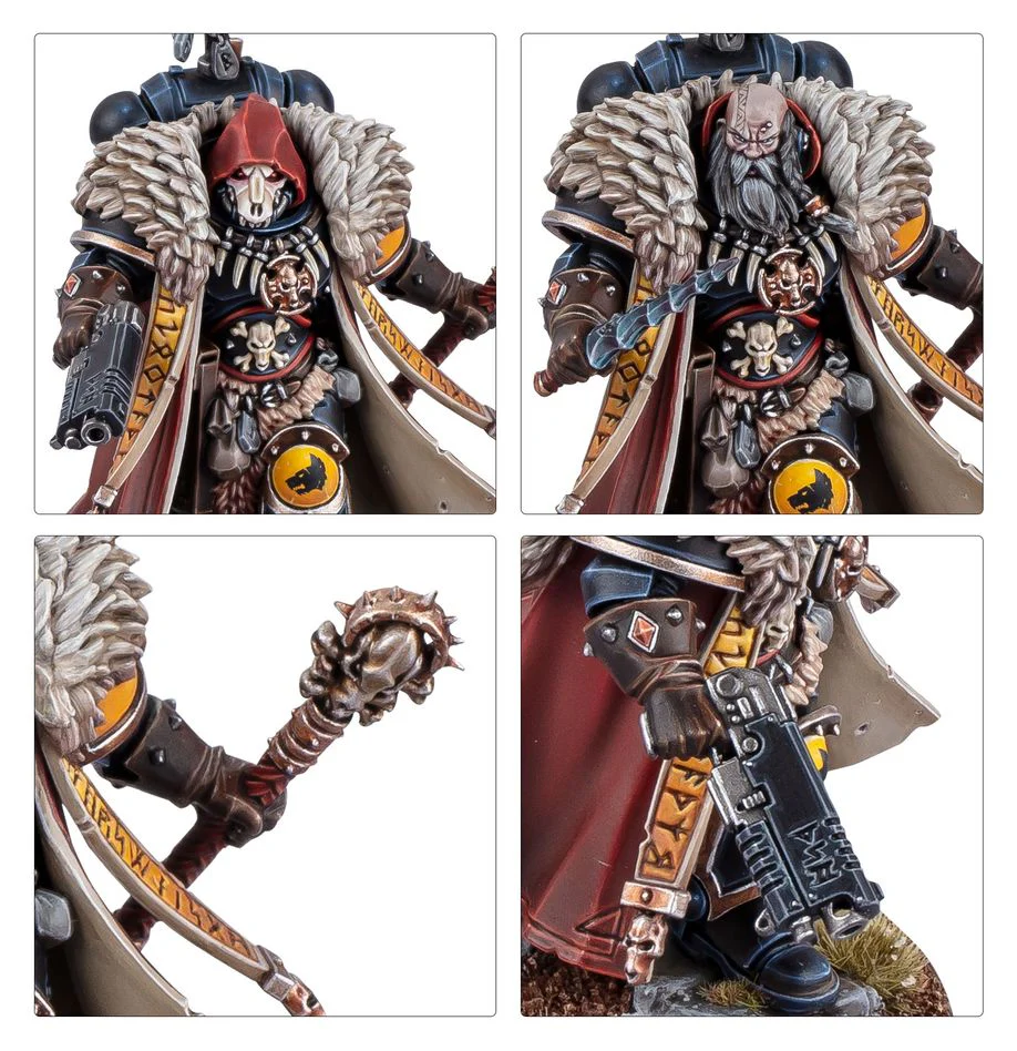 Warhammer 40k: Space Wolves Wolf Priest - Image 3
