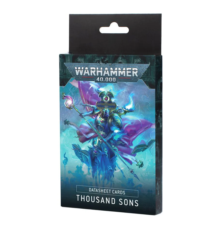 Warhammer 40k: Thousand Sons Datasheet Cards