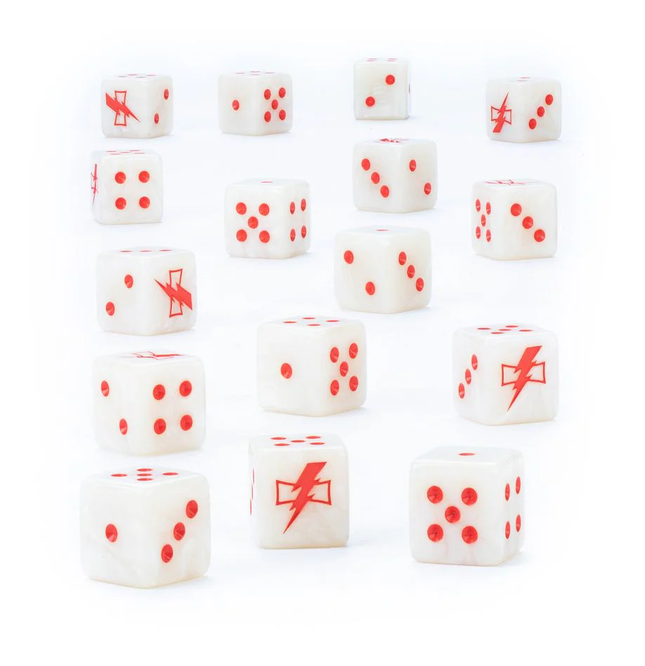 Warhammer 40k: White Scars Dice Set - Image 2