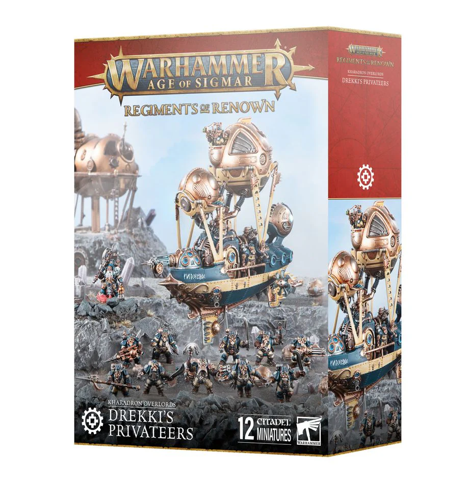 Warhammer Age of Sigmar: Kharadron Overlords Regiment of Renown: Drekki's Privateers