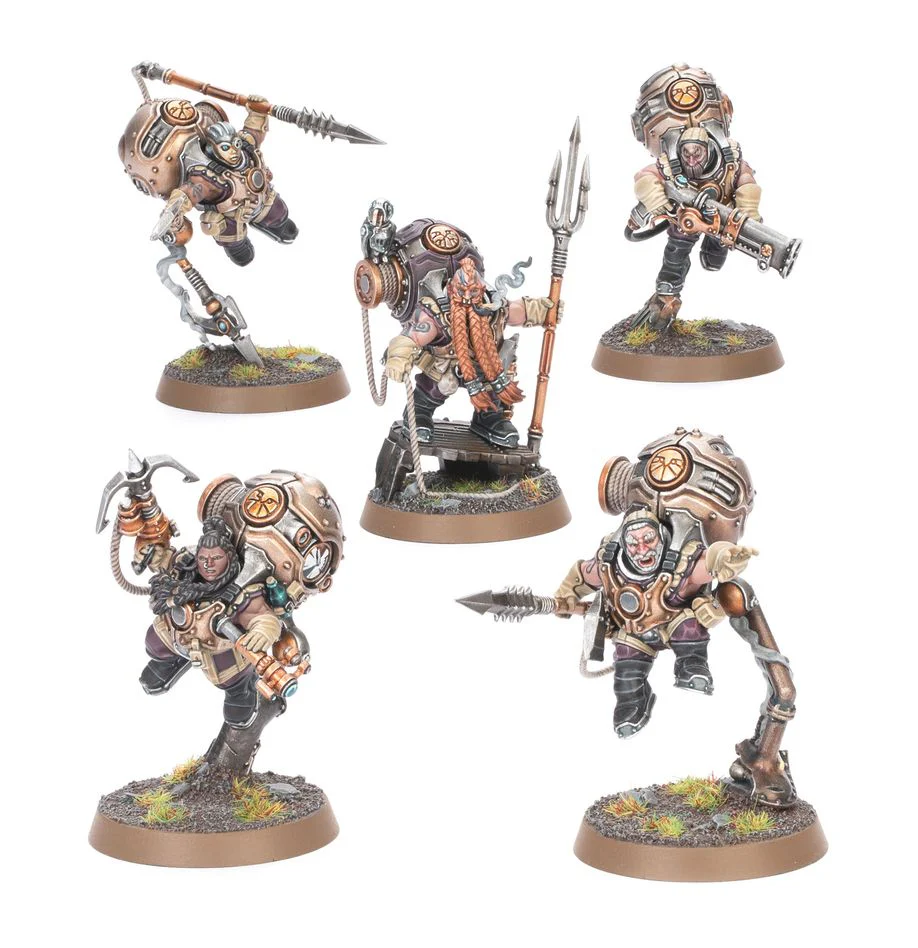 Warhammer Age of Sigmar: Kharadron Overlords Vongrim Harpoon Crew - Image 2