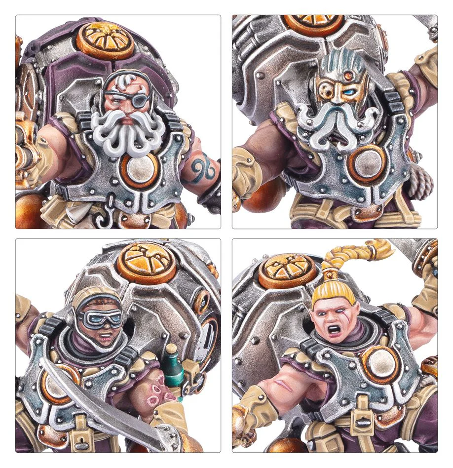 Warhammer Age of Sigmar: Kharadron Overlords Vongrim Harpoon Crew - Image 3