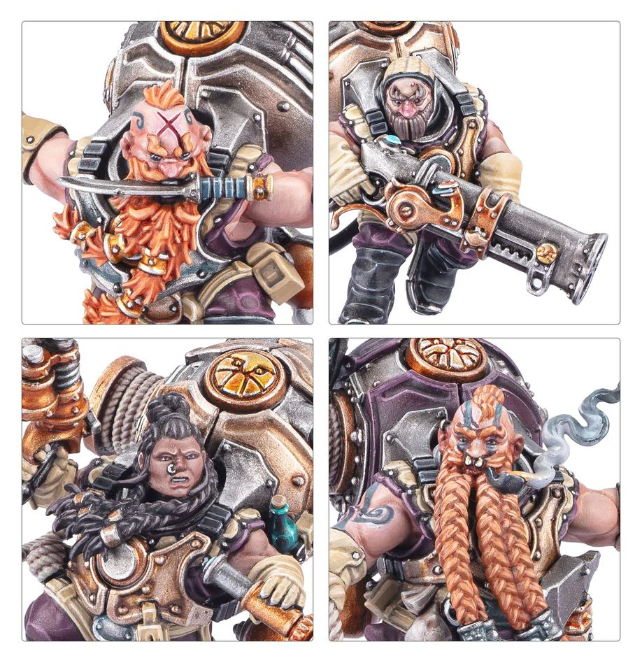 Warhammer Age of Sigmar: Kharadron Overlords Vongrim Harpoon Crew - Image 4