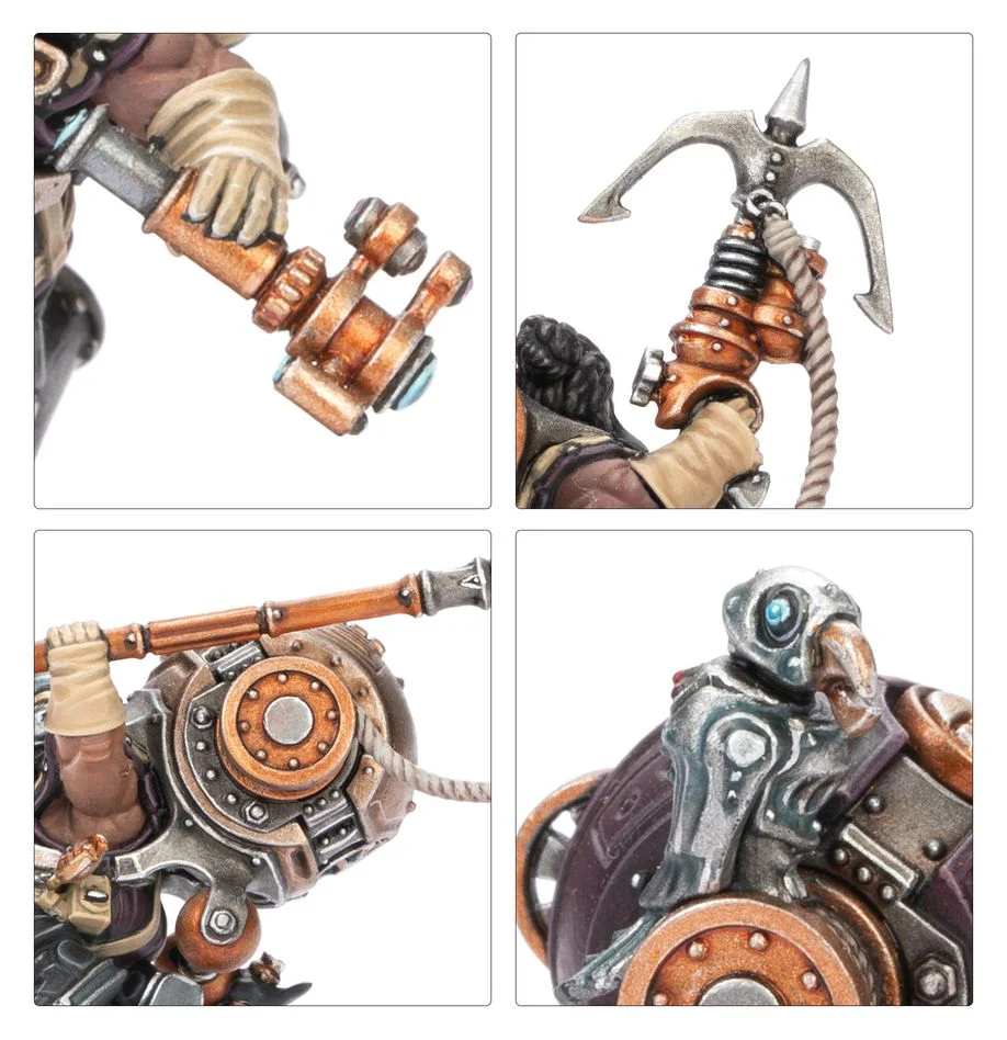 Warhammer Age of Sigmar: Kharadron Overlords Vongrim Harpoon Crew - Image 5