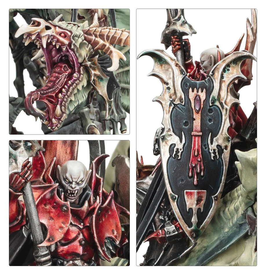 Warhammer Age Of Sigmar: Prince Vhordrai, Lord of the Crimson Keep/Revenant Draconith - Image 3