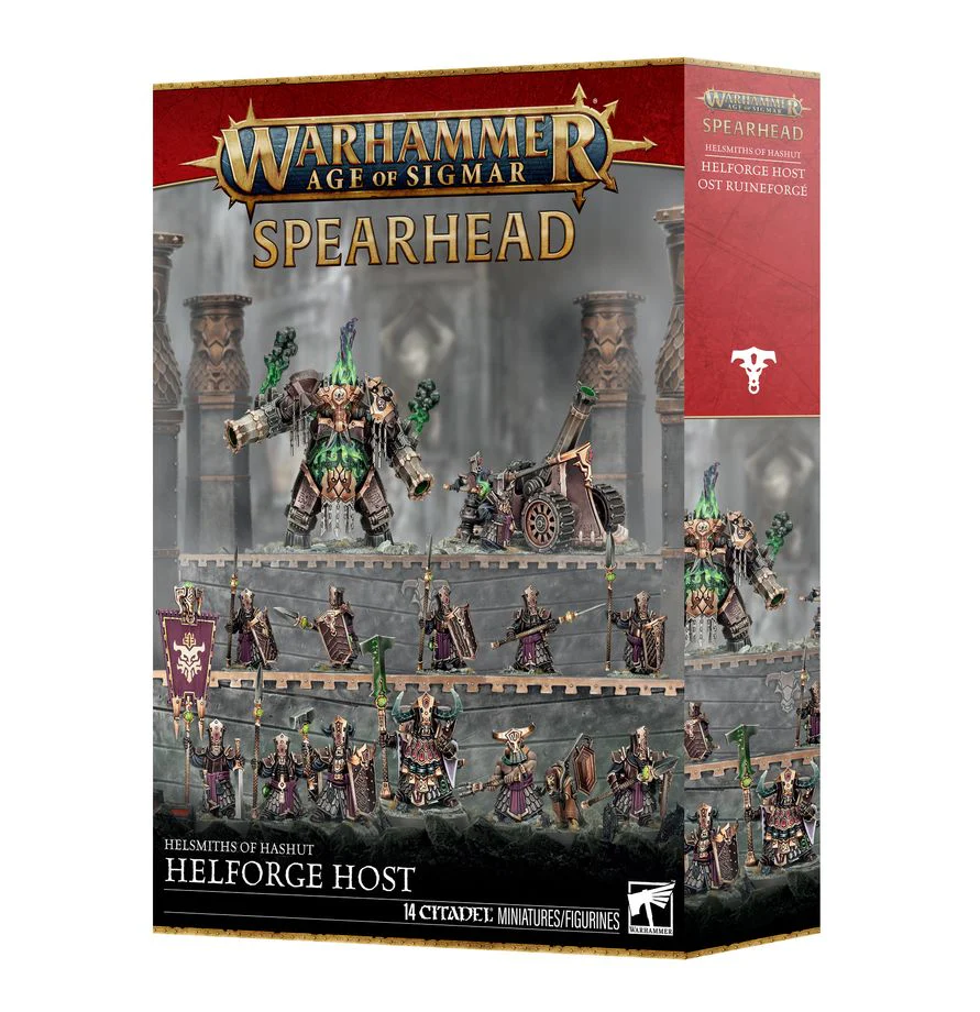 Warhammer Age of Sigmar: Spearhead: Helsmiths of Hashut – Helforge Host