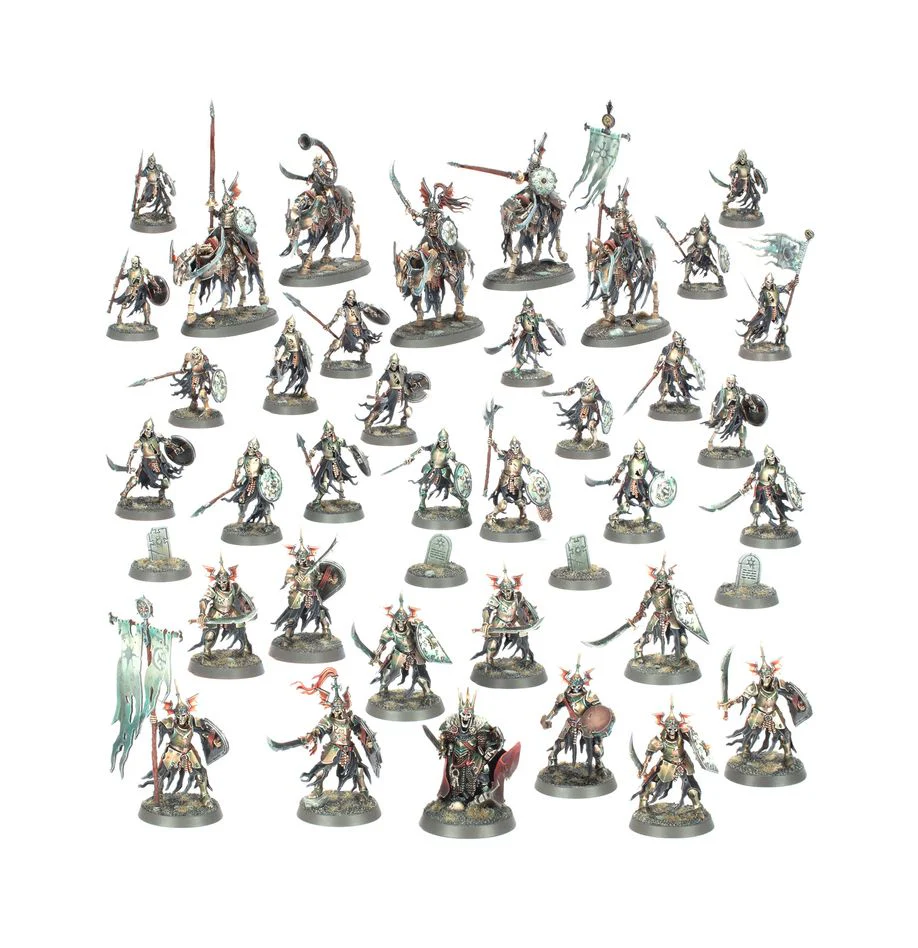 Warhammer Age of Sigmar: Spearhead Soulblight Gravelords – Deathrattle Tomb Host - Image 2