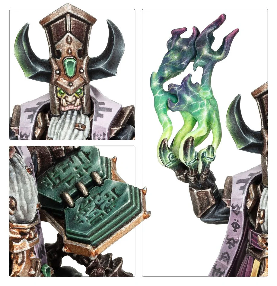 Warhammer Age of Sigmar: Warsmiths Of Hashut Daemonsmith/Ashen Elder - Image 4