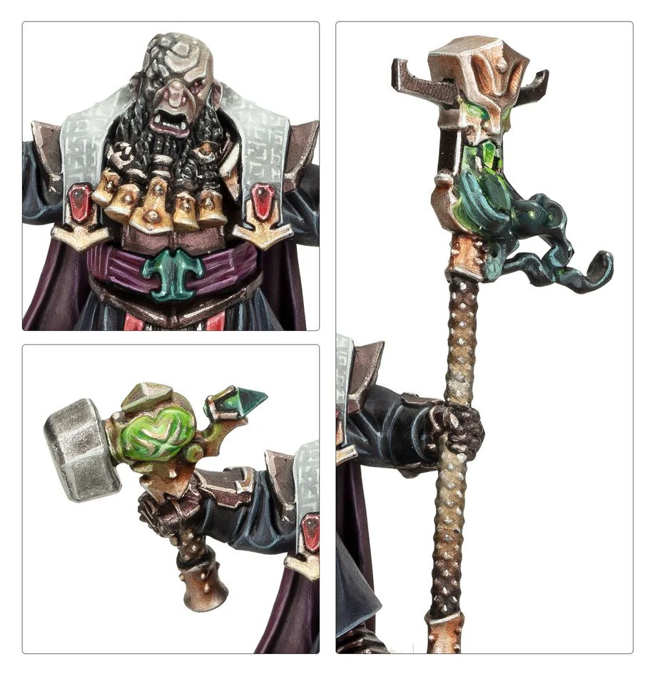 Warhammer Age of Sigmar: Warsmiths Of Hashut Daemonsmith/Ashen Elder - Image 5