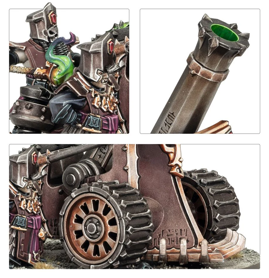 Warhammer Age of Sigmar: Warsmiths Of Hashut Deathshrieker Rocket Battery/Tormentor Bombard - Image 4
