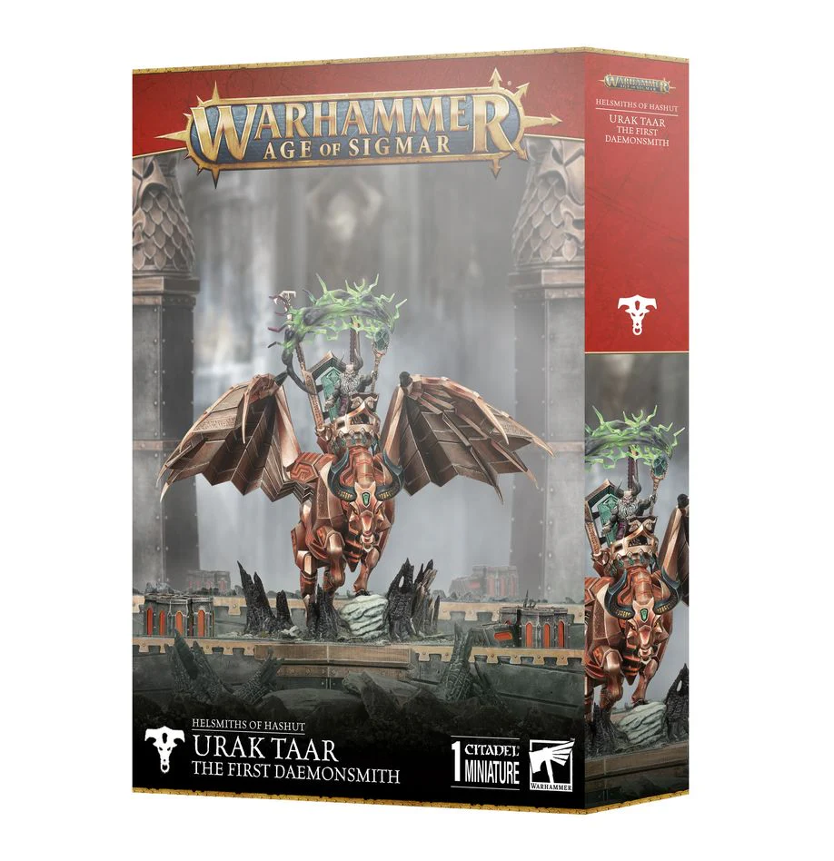 Warhammer Age of Sigmar: Warsmiths Of Hashut Urak Taar the First Daemonsmith