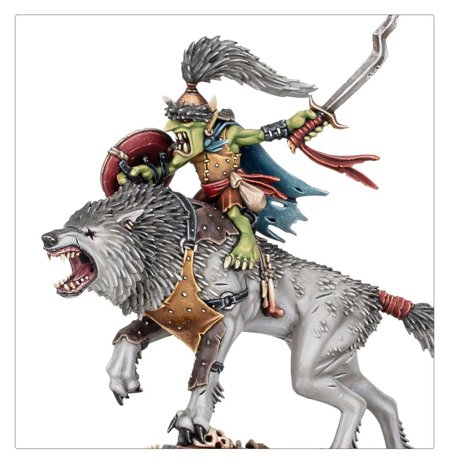 Warhammer Ager of Sigmar: Gloomspite Gitz Snarlboss & Wolfgit Retinue - Image 4