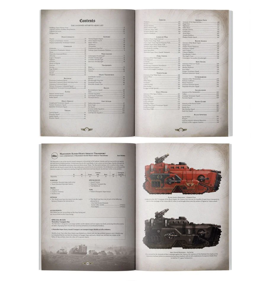 Warhammer Horus Heresy: Liber Astartes: Loyalist Legiones Astartes Army Book - Image 3