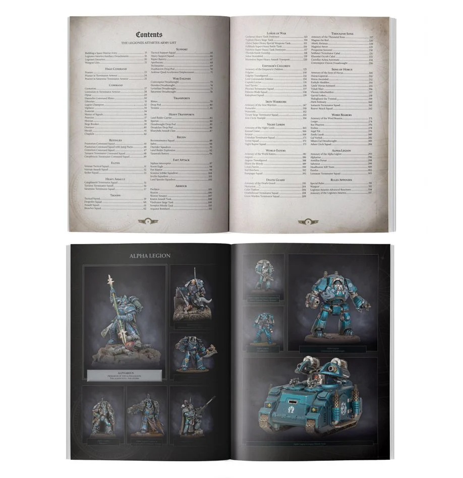 Warhammer Horus Heresy: Liber Hereticus: Traitor Legiones Astartes Army Book - Image 3