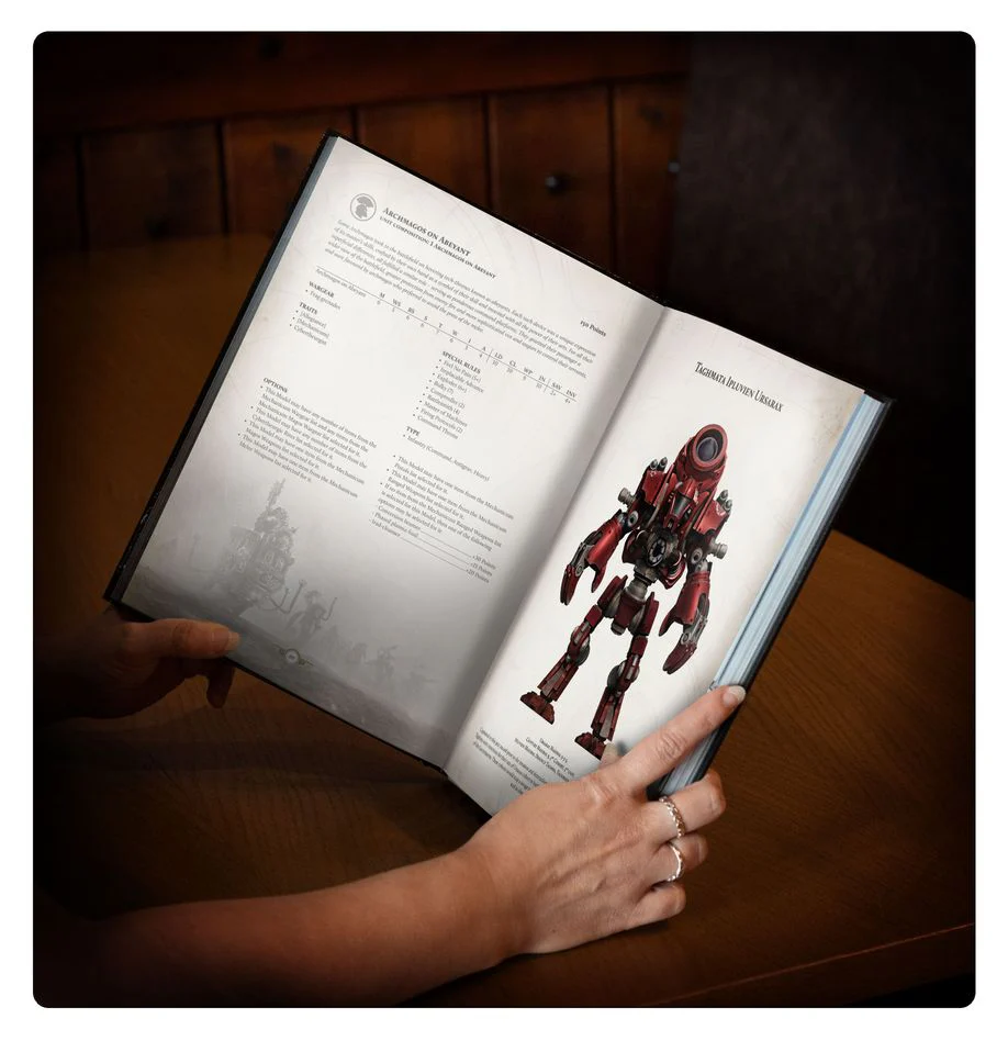 Warhammer Horus Heresy: Liber Mechanicum: Forces of the Taghmata Army Book - Image 2