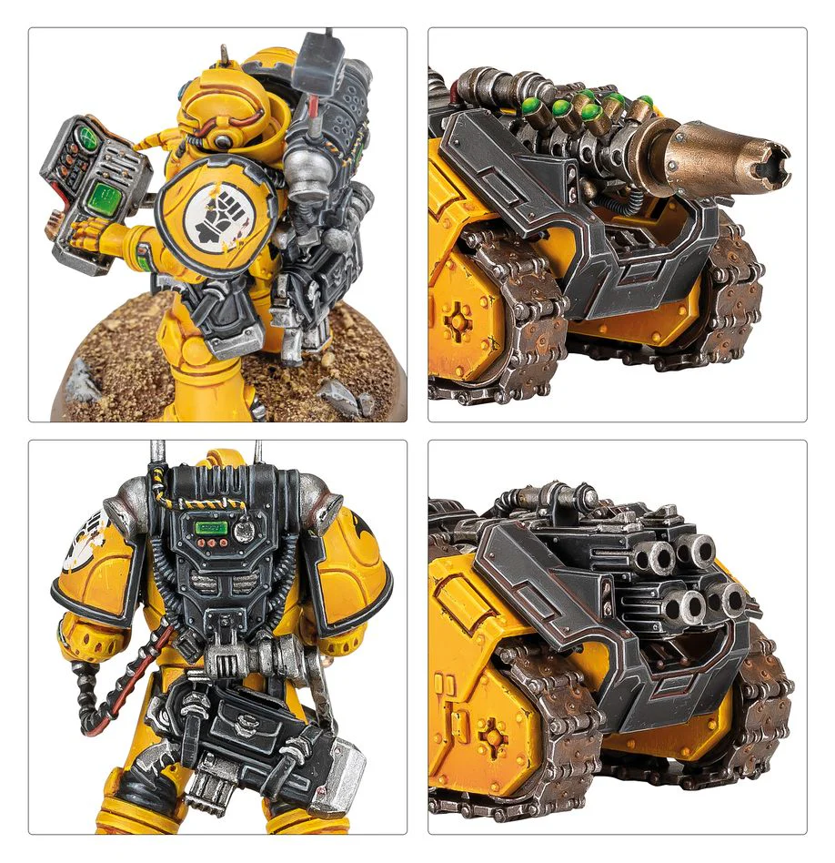 Warhammer Horus Heresy: Rapier Quad Heavy Bolters and Graviton Cannon Battery - Image 5
