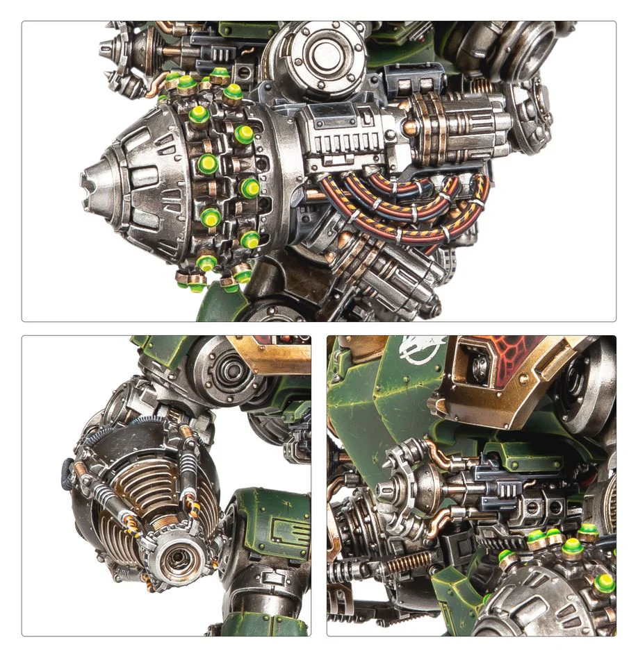Warhammer Horus Heresy: Saturnine Siege Dreadnought – Ophion Configuration - Image 3