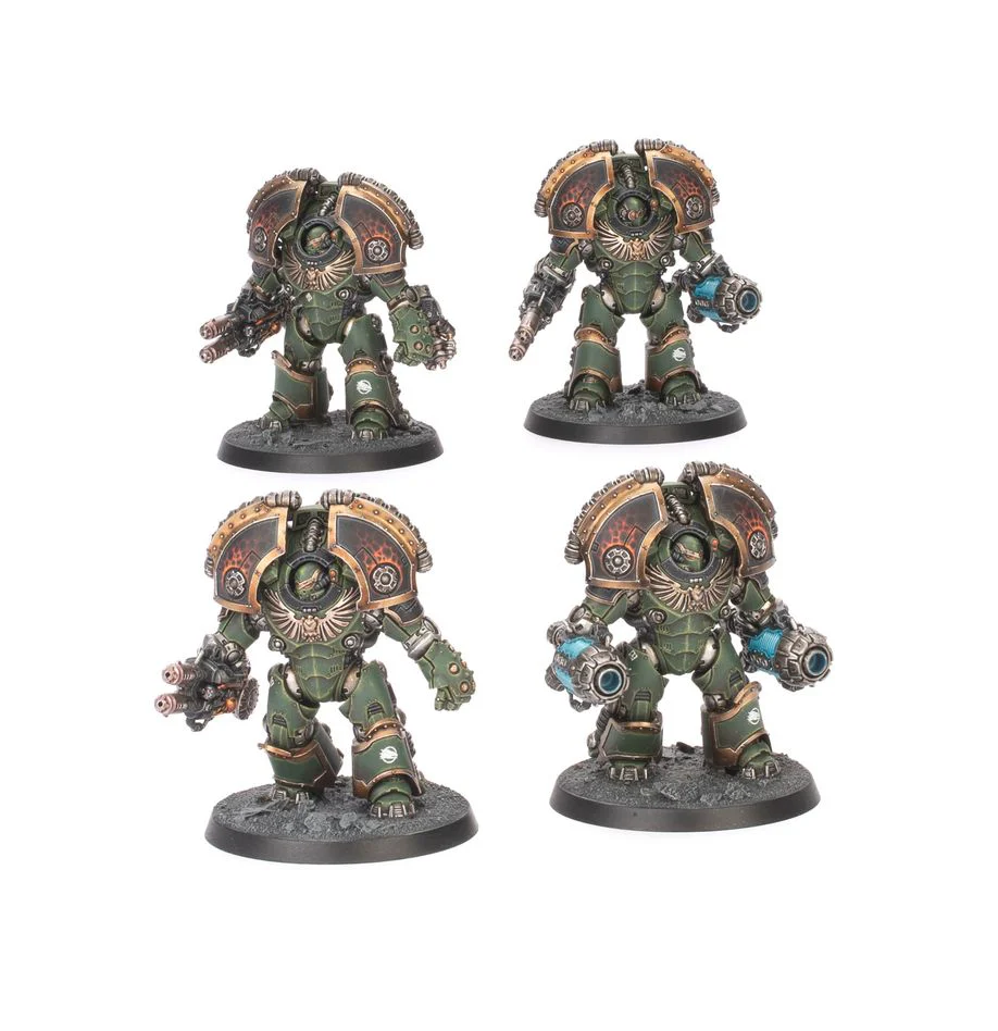Warhammer Horus Heresy: Saturnine Terminator Squad - Image 2