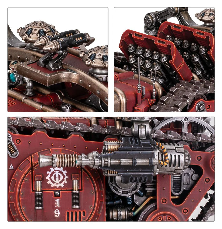 Warhammer Horus Hersey: Karacnos Assault Tank - Image 3