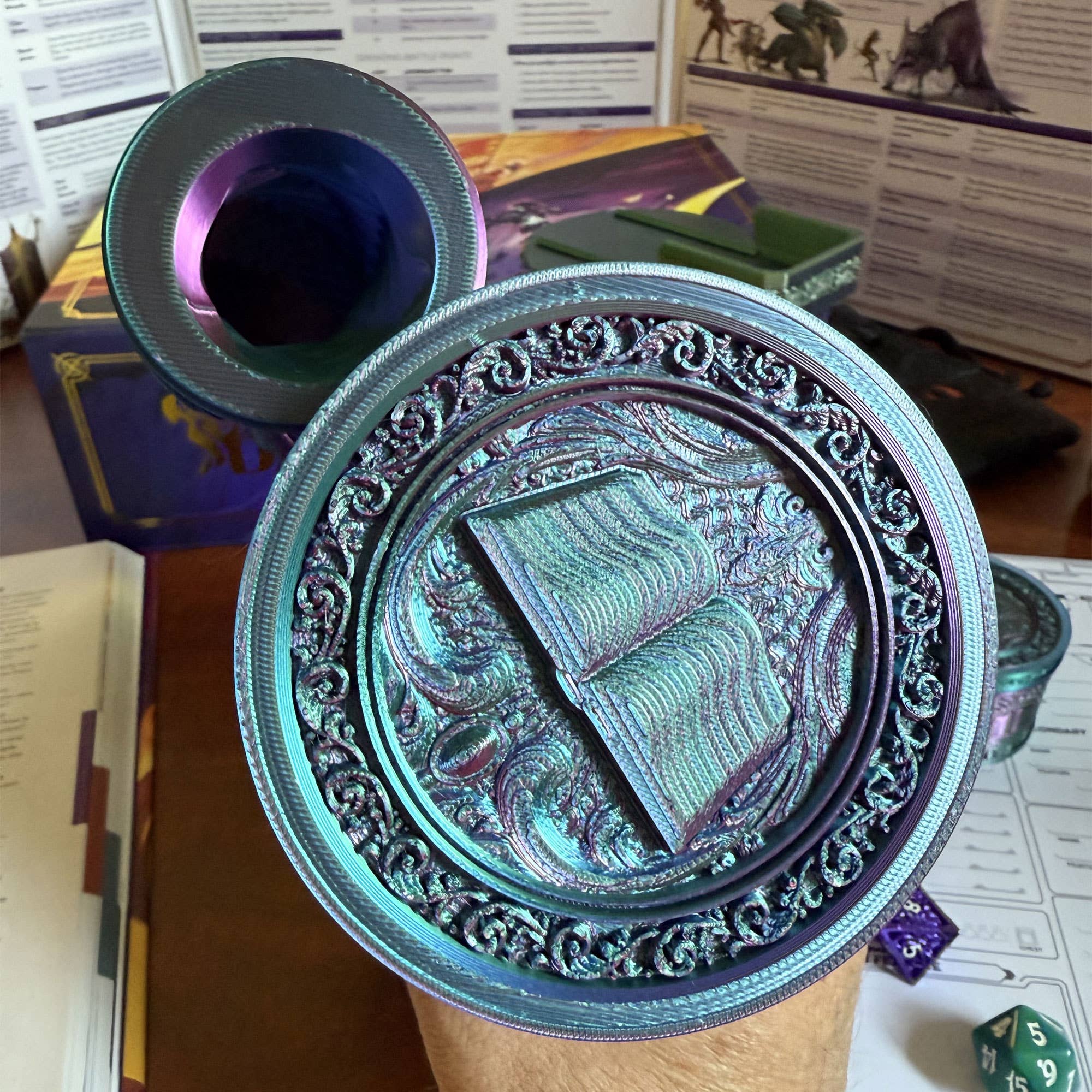 Wizard 12oz Dice Tower Tankard | TTRPG, D&D, Daggerheart - Image 11
