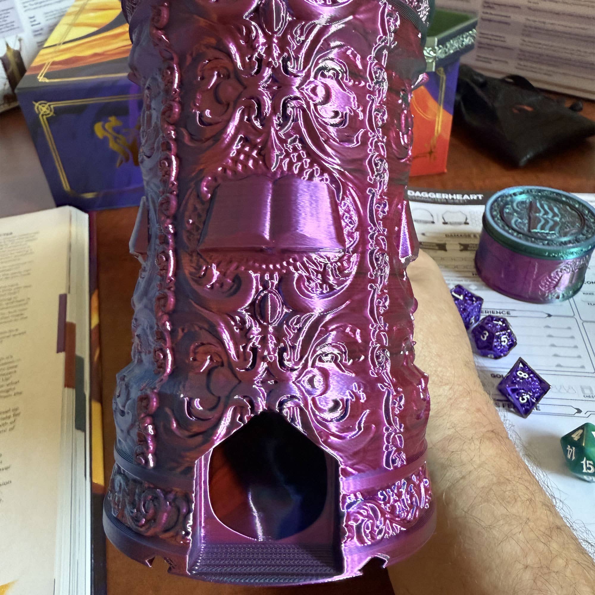 Wizard 12oz Dice Tower Tankard | TTRPG, D&D, Daggerheart - Image 13