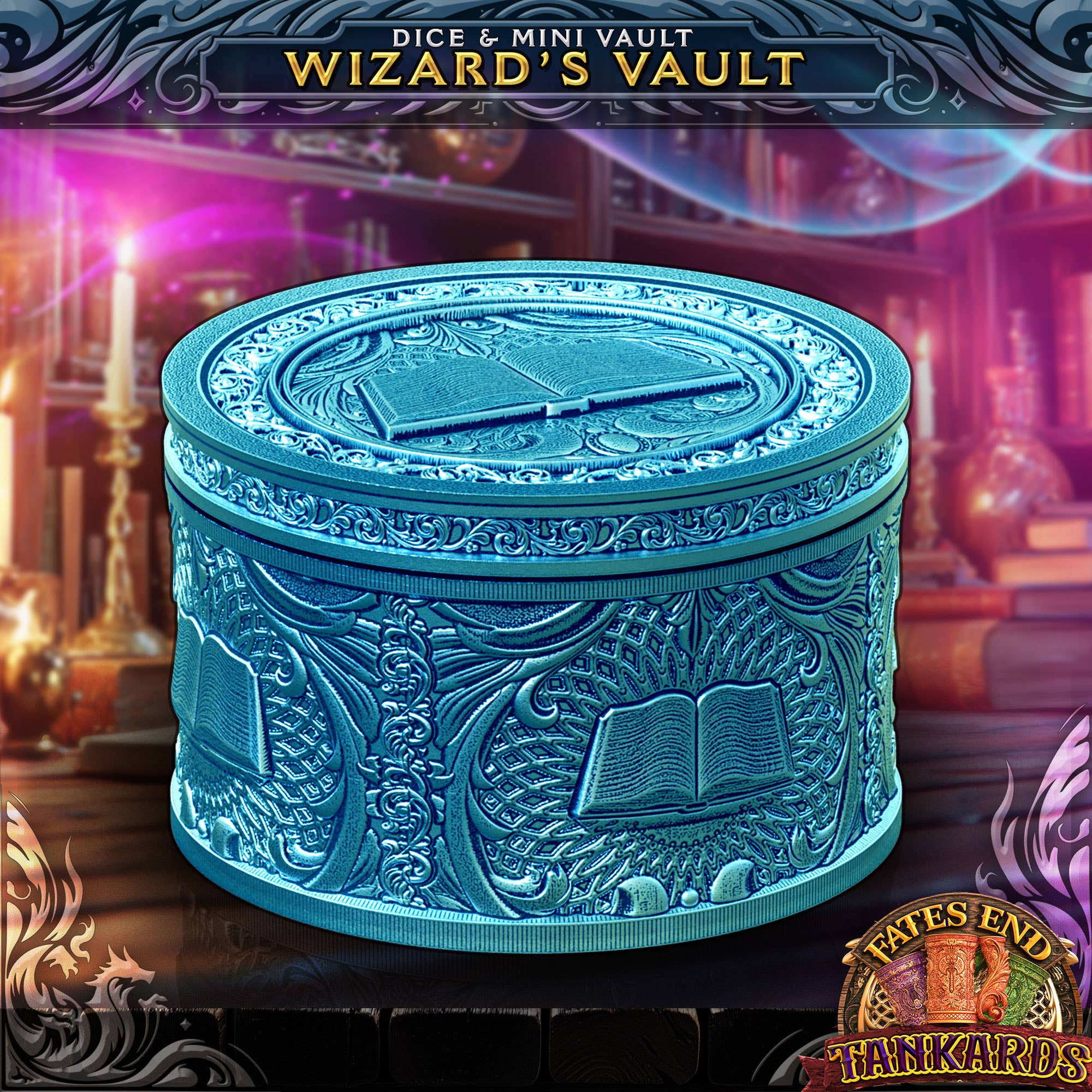 Wizard 12oz Dice Tower Tankard | TTRPG, D&D, Daggerheart - Image 3