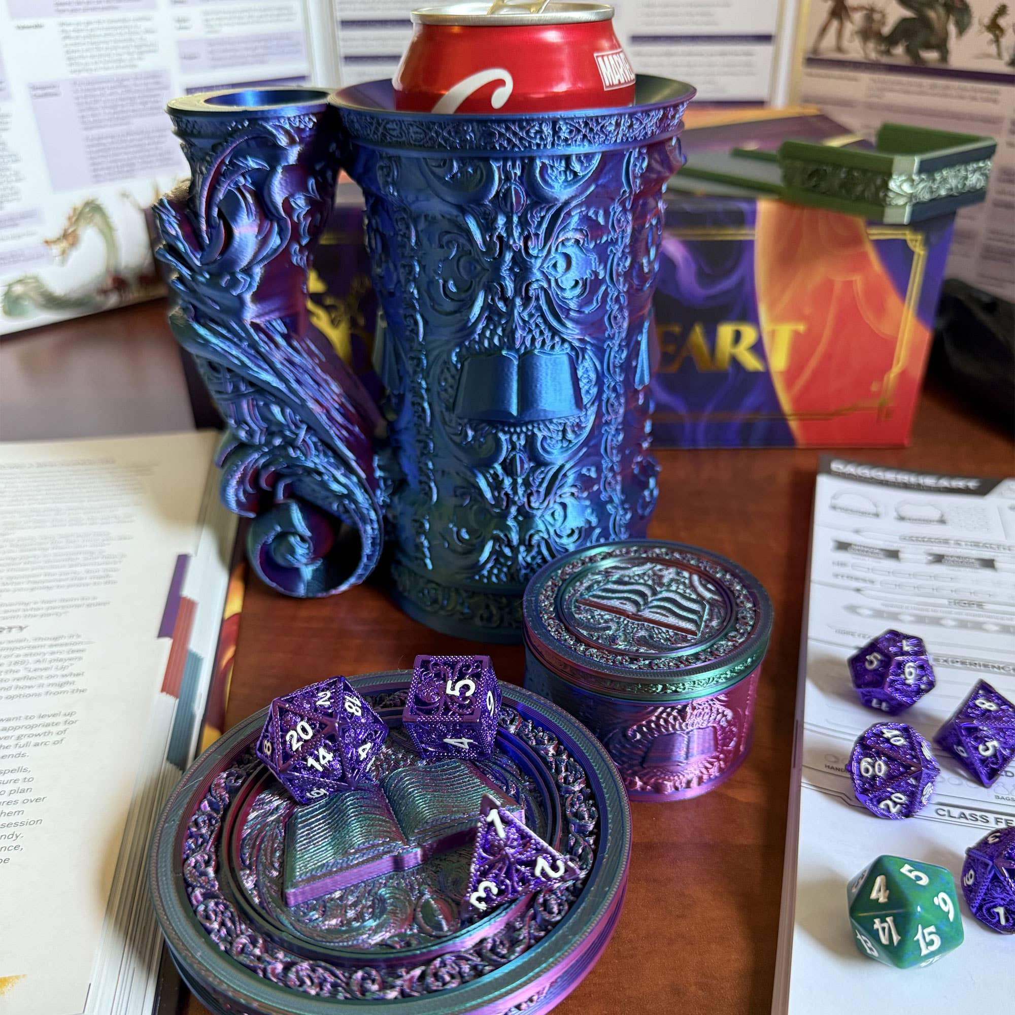 Wizard 12oz Dice Tower Tankard | TTRPG, D&D, Daggerheart - Image 4